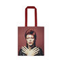 David Bowie portraits mesh top & tote bag